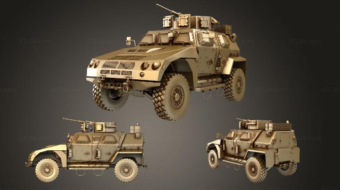 Vehicles (BAE Valanx JLTV GT, CARS_0681) 3D models for cnc